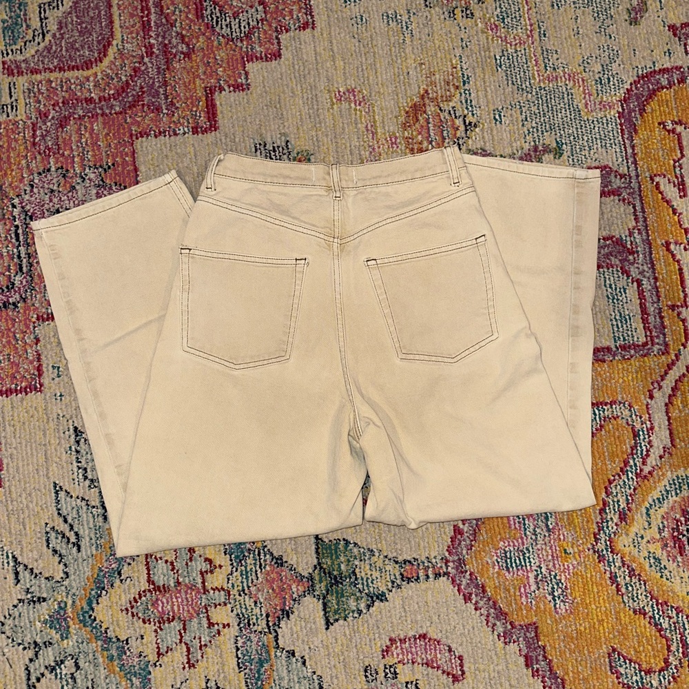 We The Free Tan High Rise Cropped Jeans - Picture 3 of 3